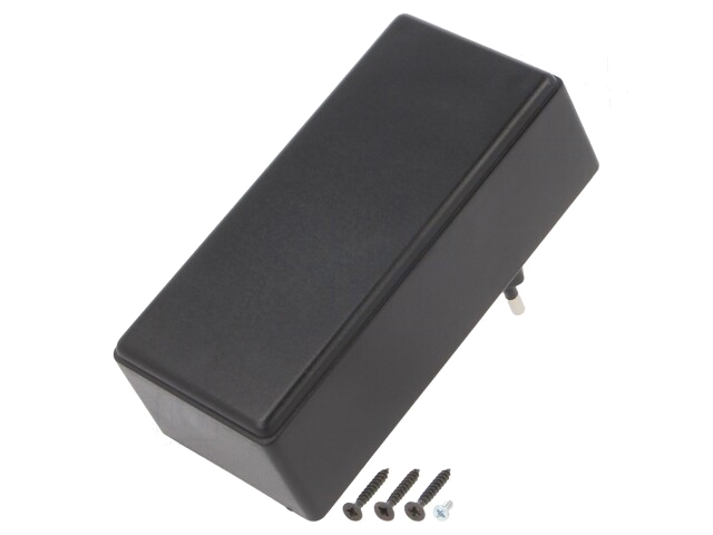 Behuizing: voor voedingseenheid; X: 120mm; Y: 56mm; Z: 42mm; ABS Behuizing: voor voedingseenheid; X: 120mm; Y: 56mm; Z: 42mm; ABS